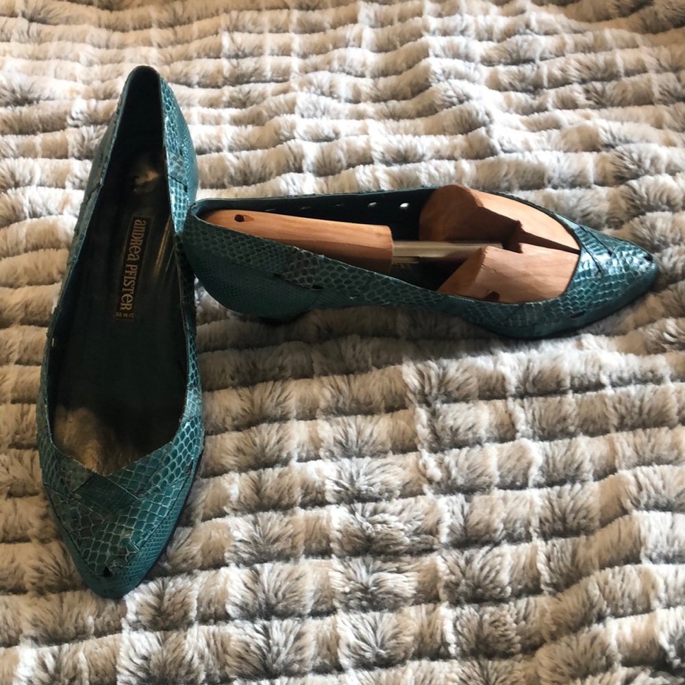 Andrea Pfister Vintage Alligator Heels